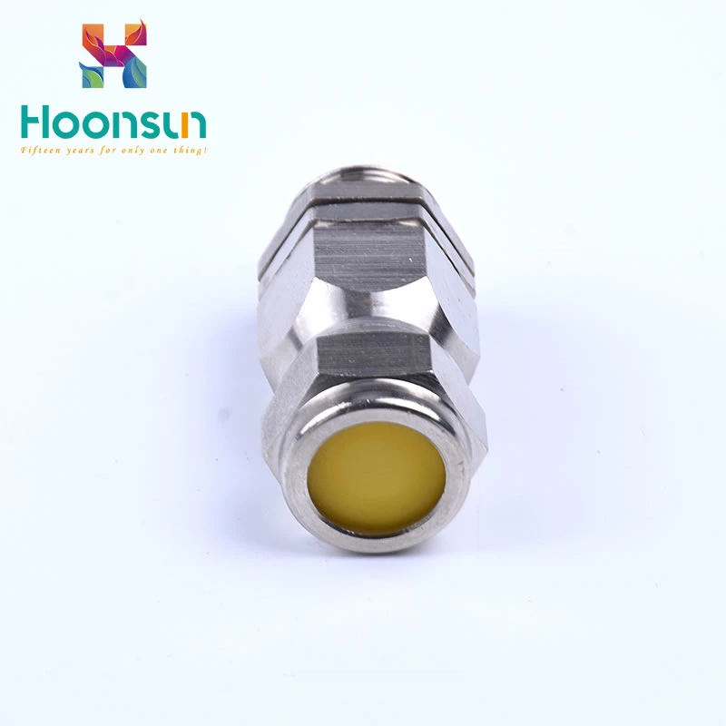 good quality m thread type explosionproof metal armoured cable gland