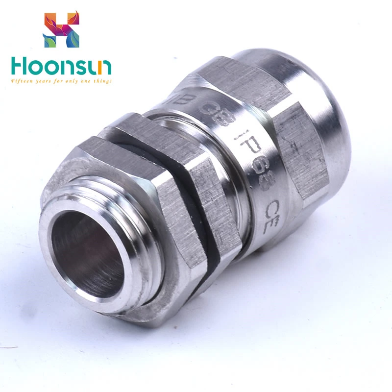 m type simple explosionproof metal armoured cable gland
