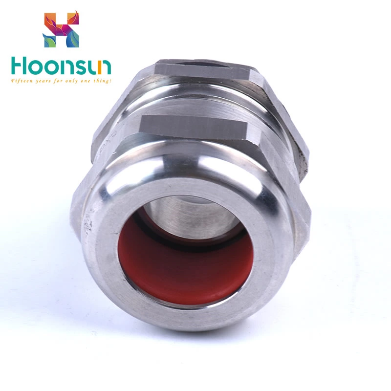 simple explosionproof brass armoured cable gland