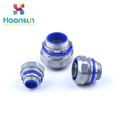 free sample yueqing metal waterproof for nylon pipe Flexible Conduit Connector