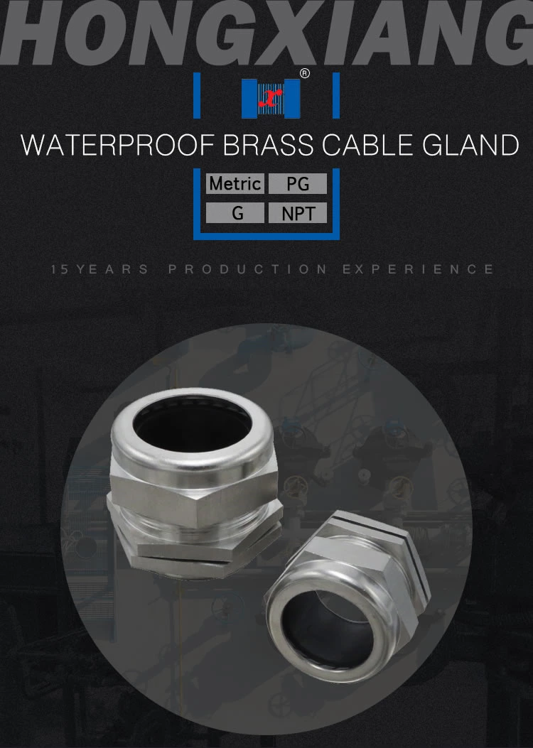waterproof longer thread type stainless pg cable gland size chart
