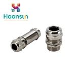 ip68 waterproof length type brass m thread type cable gland