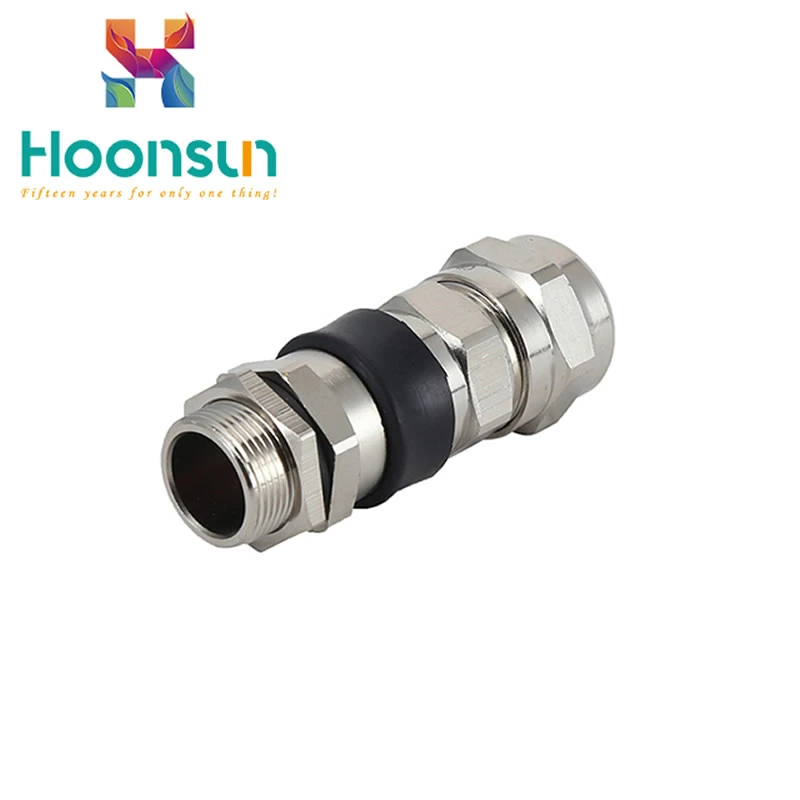 customized waterproof IP66 and explosionproof metal brass armoured cable gland