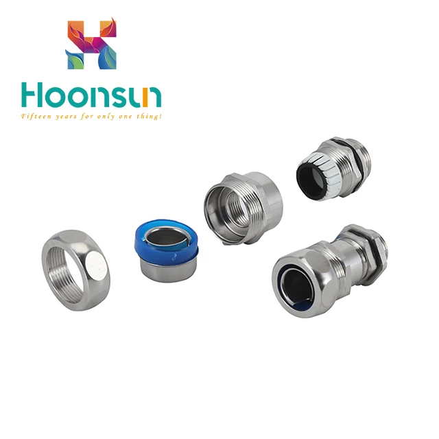 high quality brass locked type flexible conduit connector
